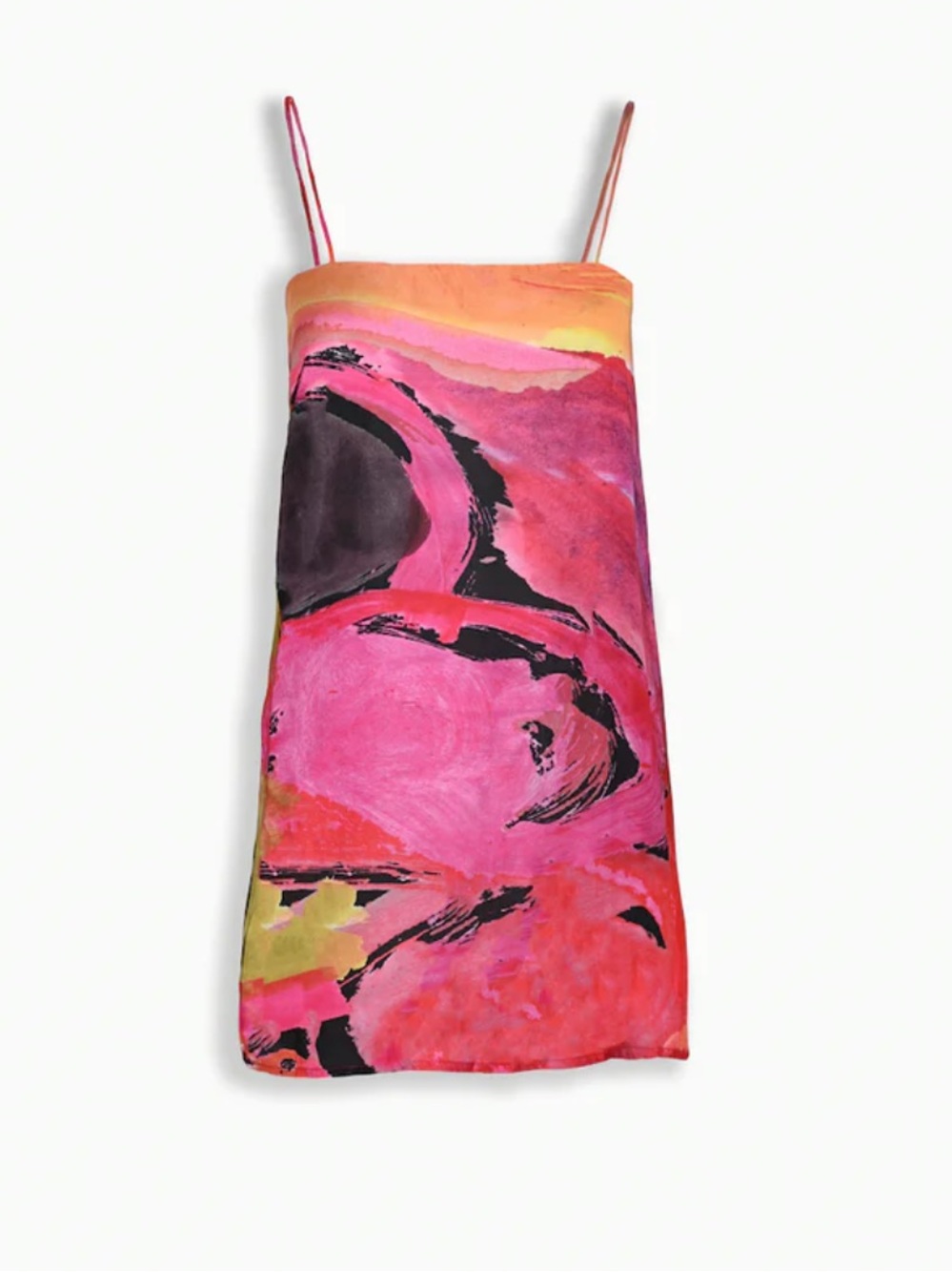 Yellow the label silk mini dress - Picture 4 of 5